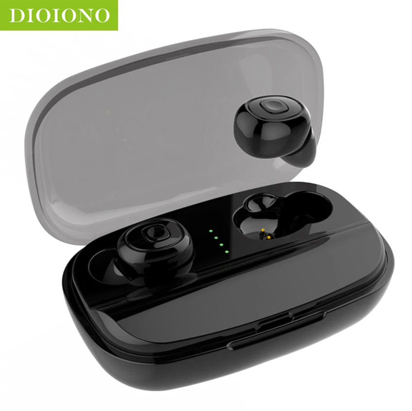 DioIono Bluetooth 5 0 TWS беспроводная гарнитура 3000 мАч зарядная коробка Беспроводные