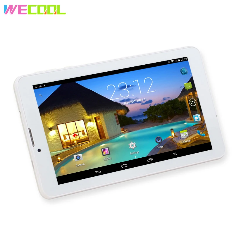 Высокое качество WeCool 7 дюймов 3g планшетный ПК с ips 1024X600 Разрешение Android OS