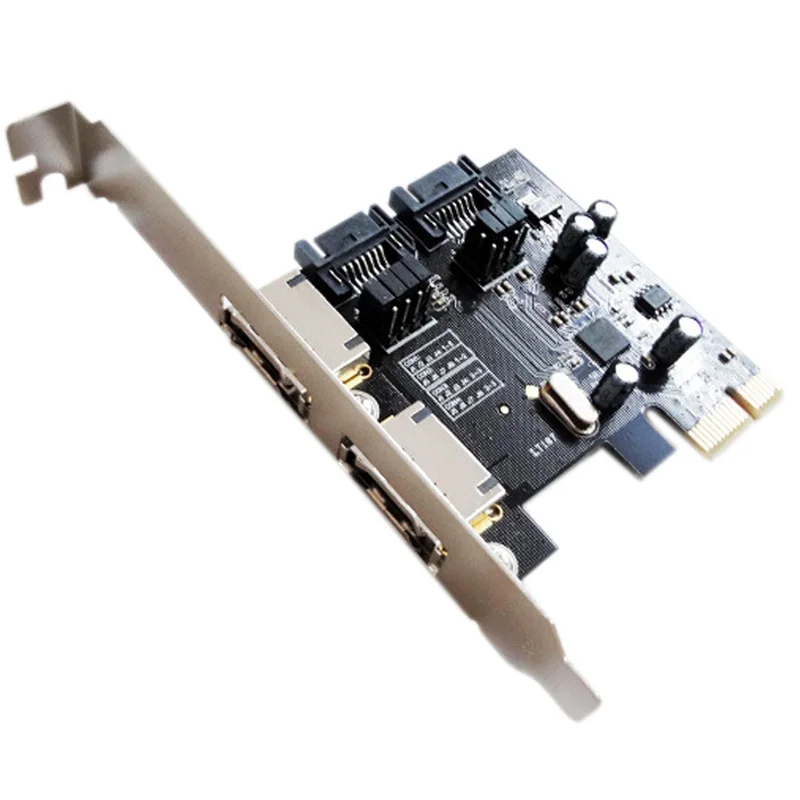 PCI E к SATA3 SATA3.0 6 ГБ/сек. карта расширения SSD Asmedia чип ASM1061 HSJ 19| |