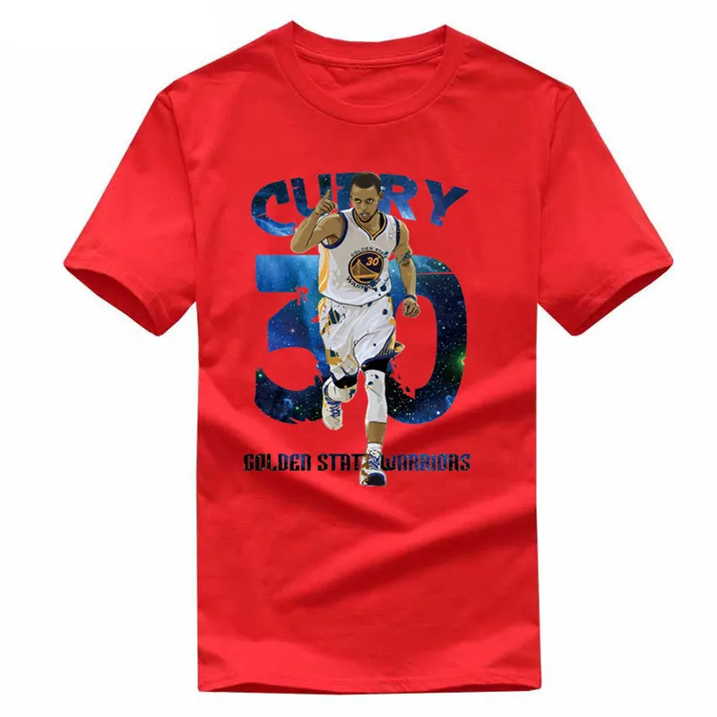 Warriors Stephen Curry футболки Новая мода для мужчин короткий рукав o-образным вырезом хлопок забавная футболка шеф-повара Повседневная Свободная хип-хоп футболка с надписью