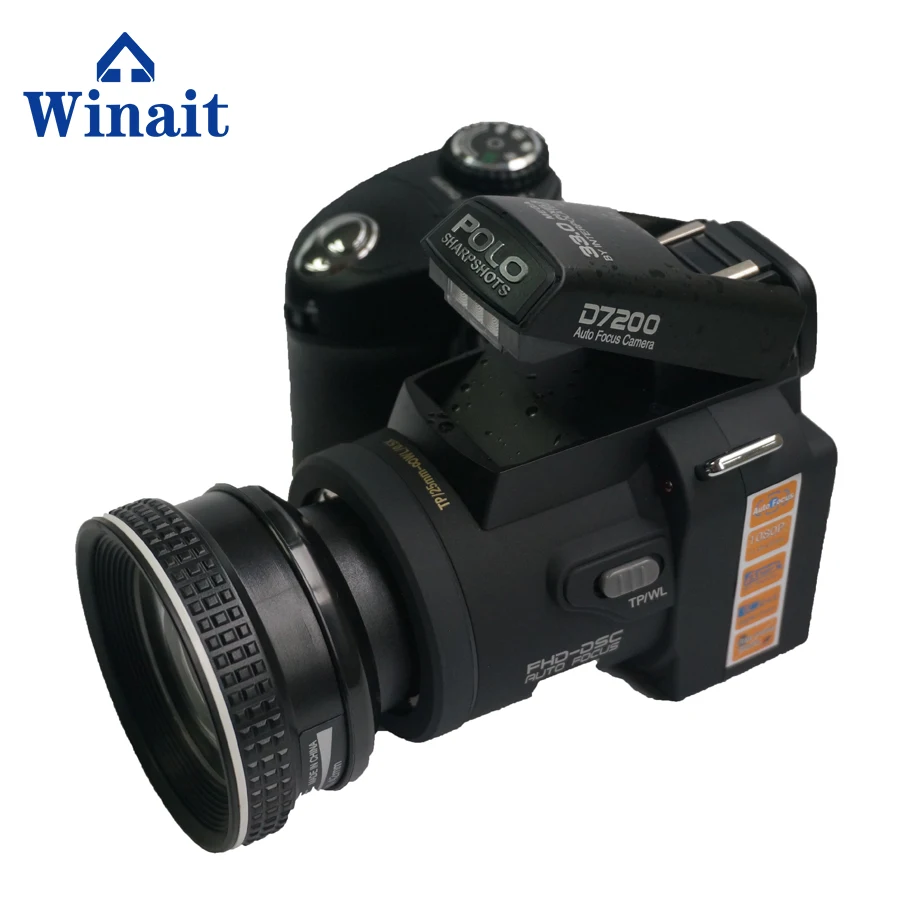 Winait 33 мегапиксельная цифровая видеокамера Full hd 1080P дешевая Первичная SlR |