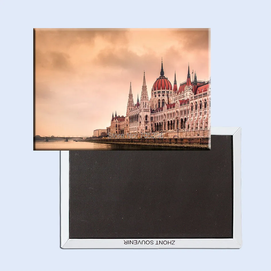 Венгрия Budapest Danube сувенир фото магнит на холодильник 5615 туристический подарок
