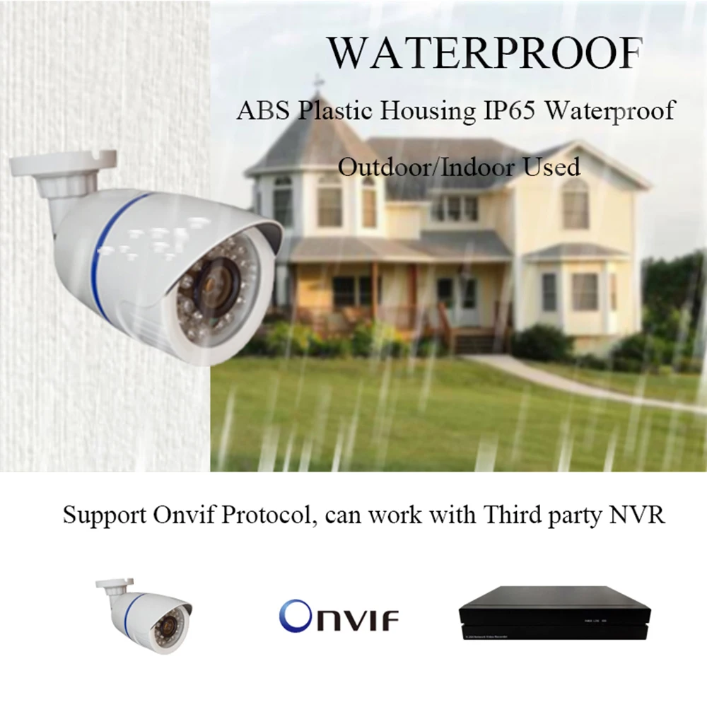 HD 2MP 1080P IP камера слот карты Micro SD 720P Onvif CCTV видеонаблюдения ИК Ночное Видение