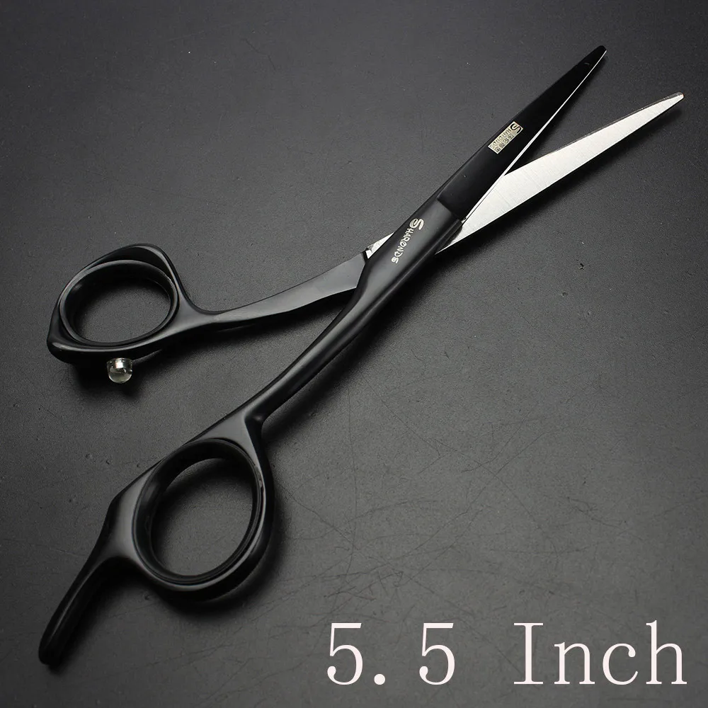Sharonds черные Серебряные японские 440c5.5/6/6.5 дюймовые ножницы для резки из