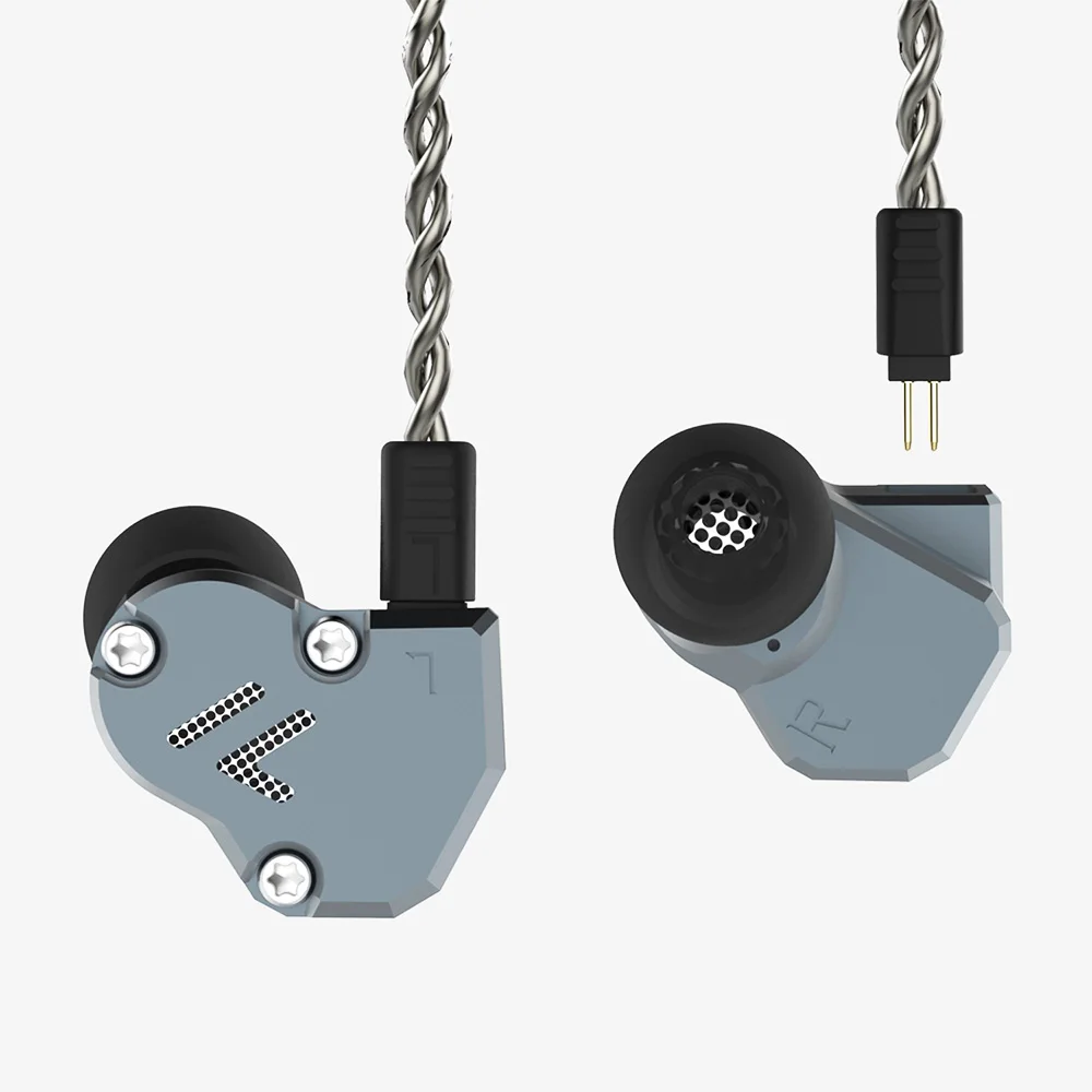 Revonext QT2S 2DD+ 1BA гибридные наушники-вкладыши HIFI DJ Monito, спортивные наушники для бега, наушники-вкладыши, наушники-вкладыши для Revonext QT2