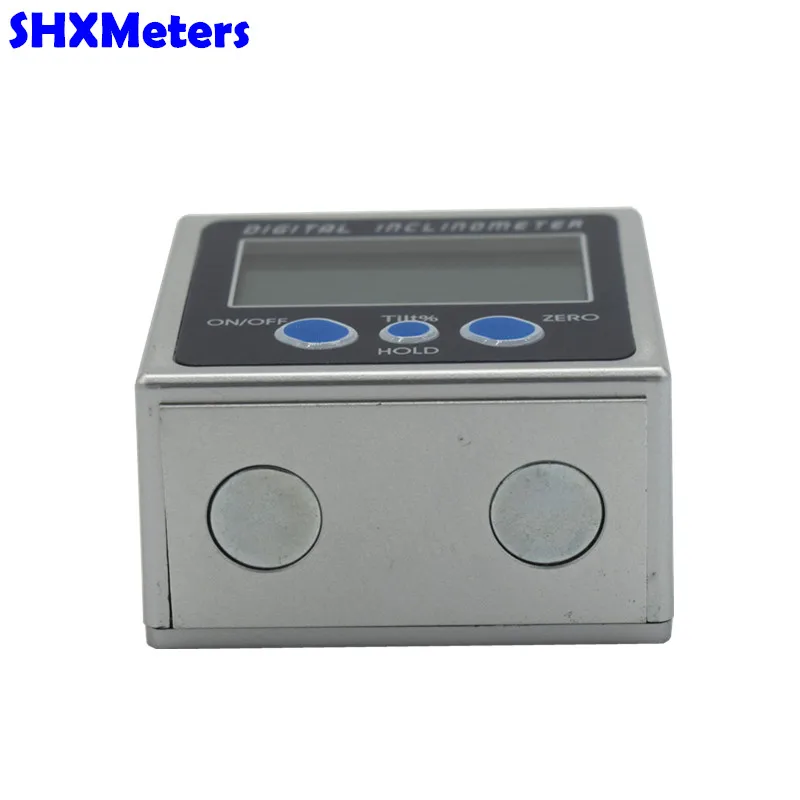 Цифровой угломер и уровень коробки измерительный инструмент угол углового метра