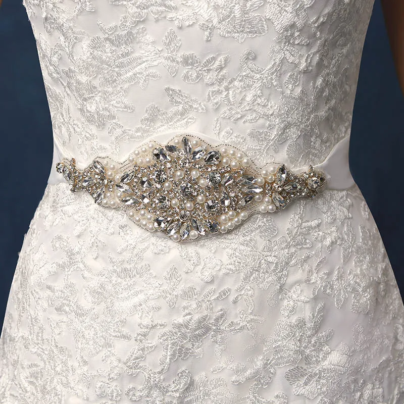 Длинные платья невесты Longo Vestido De Noiva Кружева Русалка Прополка платье расшитое блестками жемчугом белое с круглым вырезом спинки Robe De Mariee SLW080