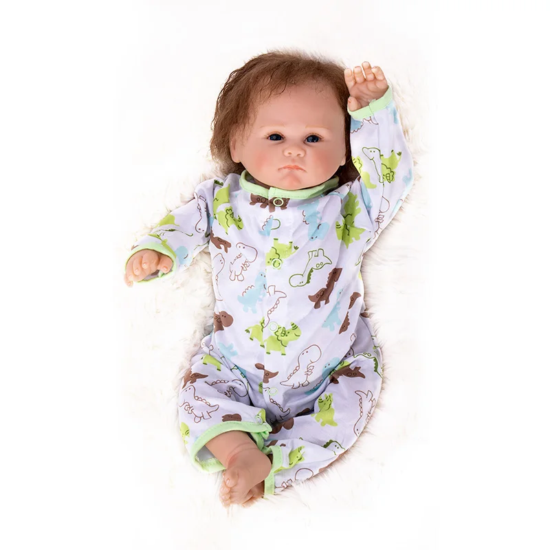 

OtardDolls 20"50cm Handmade vinyl silicone reborn baby doll toy newborn girl babies Fashion Bebes Reborn Dolls For Xmas gift