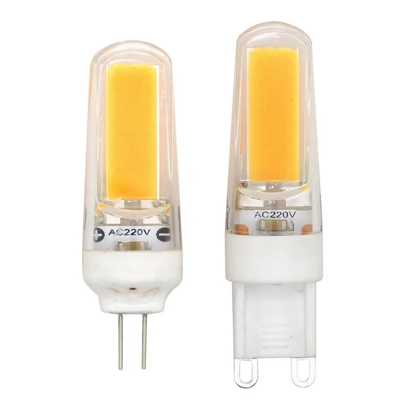 10X Новый Bombillas G9 LED 2609 COB лампа люстра лампы с регулируемой яркостью Светодиодная E14