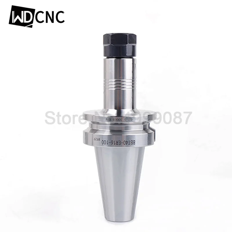 BBT30 BBT40 ER16 ER20 ER25 ER32 100L Double Side Positionting Spindle, CNC Milling Machine Tool Holders