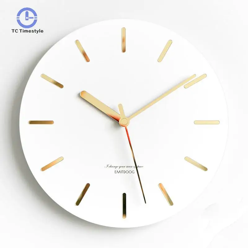 Nordic Clock Modern Minimalist Creative Wall Clocks Living Room Bedroom Home Decoration Accessories Hanging Watches | Дом и сад