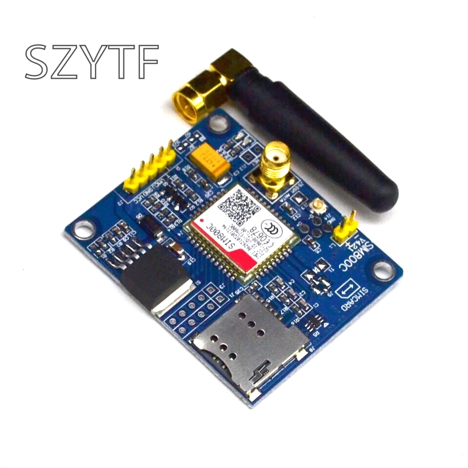 SIM800C макетная плата GSM модуль поддержка сообщения Bluetooth TTS DTMF Quad-band