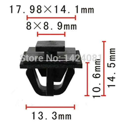 

20x OEM Nylon for Hyundai Body Side Moulding Clip W/Sealer 87756-38000 8775638000 for Elantra & for Sonata 2002-On