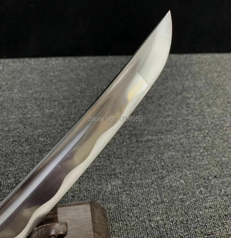 Japanese Wakizashi Sword Katana Full Tang High Carbon Steel Blade Sharp Handmade Samurai Short Knife