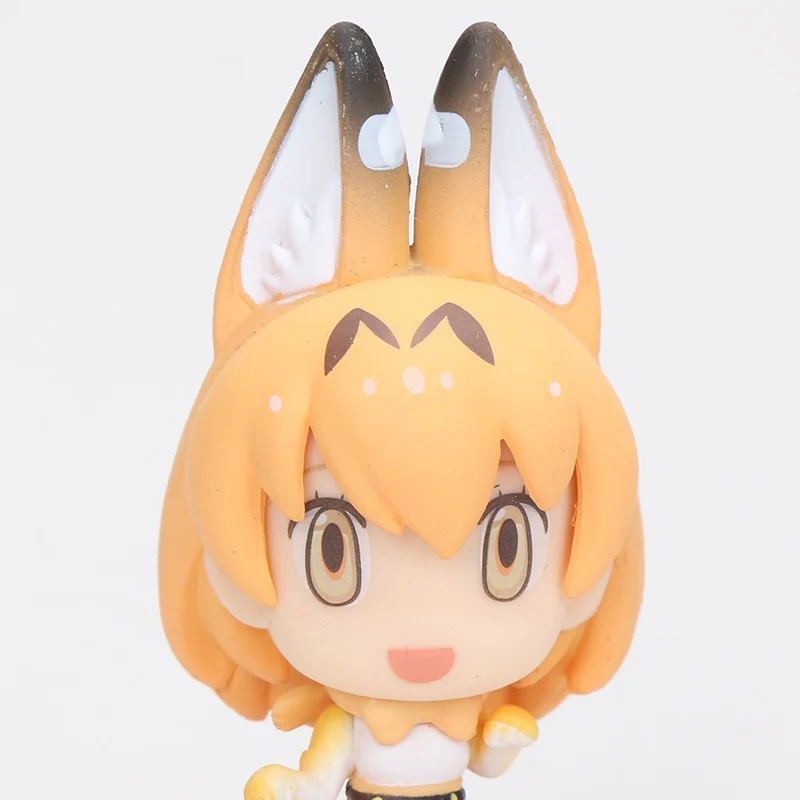 5 см 3 шт./компл. аниме Kemono Friends Fennec Serval Common из енота ПВХ фигурка игрушка | Игрушки и