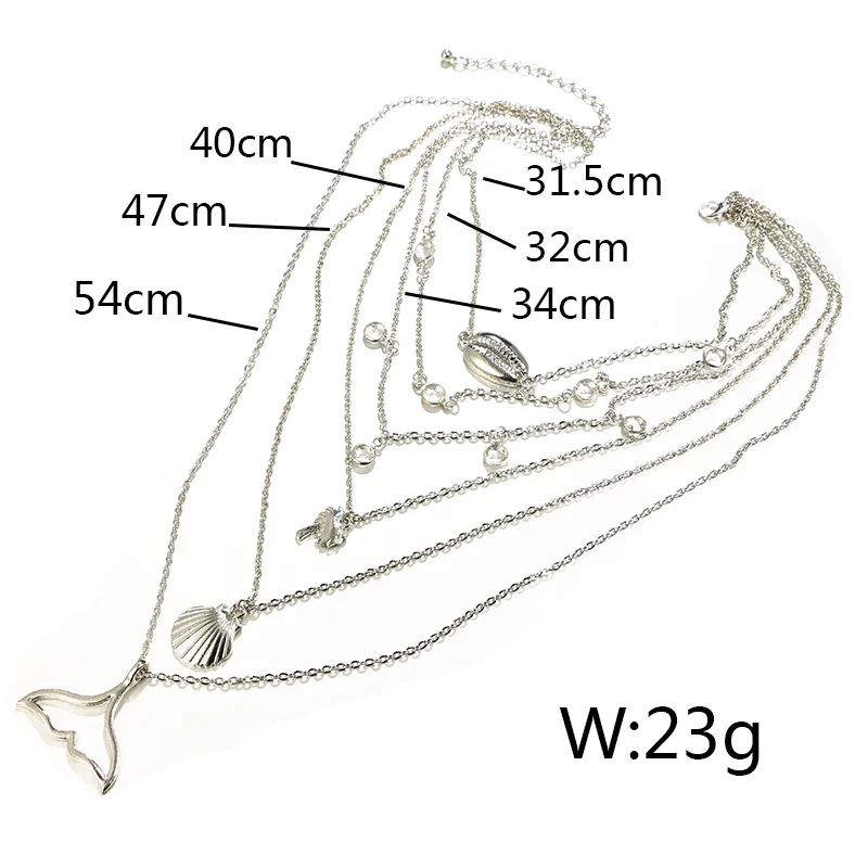 Женское длинное многослойное ожерелье LOVBEAFAS в этническом стиле бохо винтажное