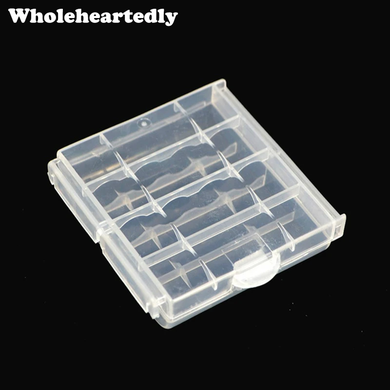 1 шт. коробка для хранения батарей чехол держатель 4 aa AAA жесткий Контейнер 14500