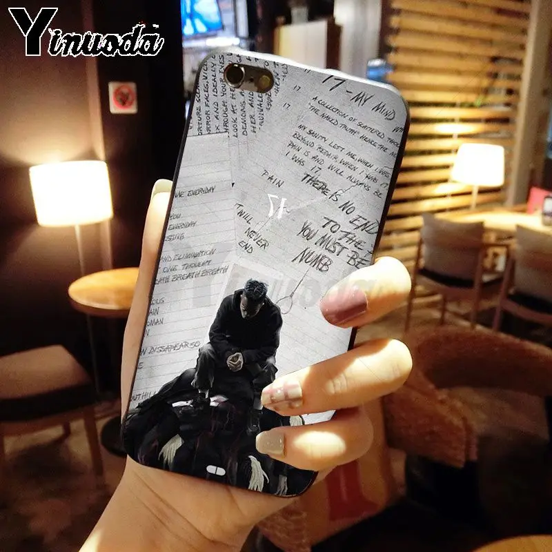 Yinuoda Xxxtentacion Mode черный ТПУ Мягкий силиконовый чехол для телефона iphone X XS MAX 8 7 6S Plus 5S