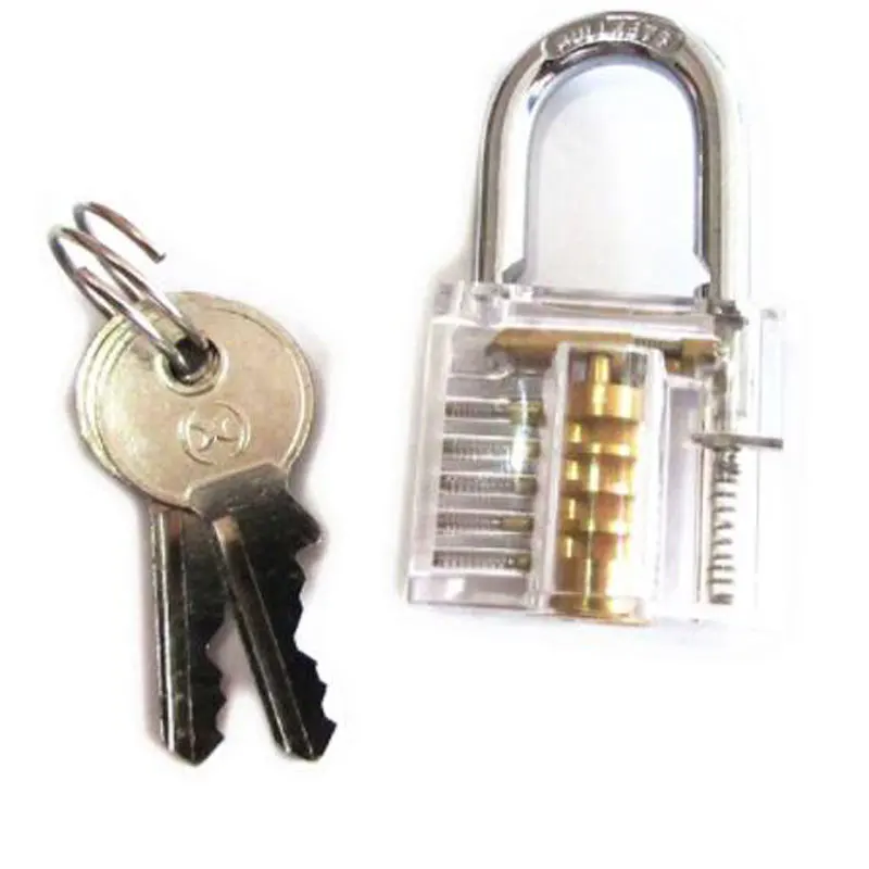 Cutaway внутренний вид практики прозрачный замок тренировочный Скилл выбор