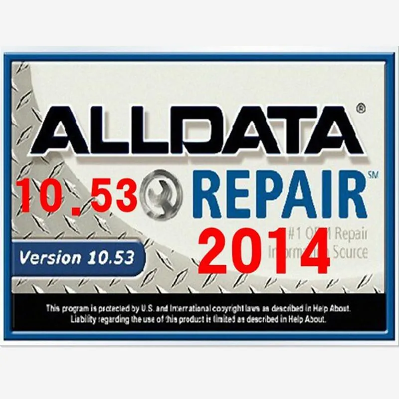 

alldata and mitcll software v10.53 newest 2in1 fits for 32&64 bit in 1000gb hdd all data v10.53