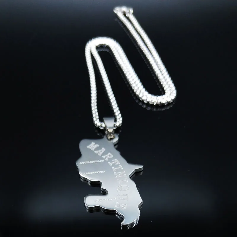 2021 модная Мартиника из нержавеющей стали цепочка на шею для мужчин ювелирные