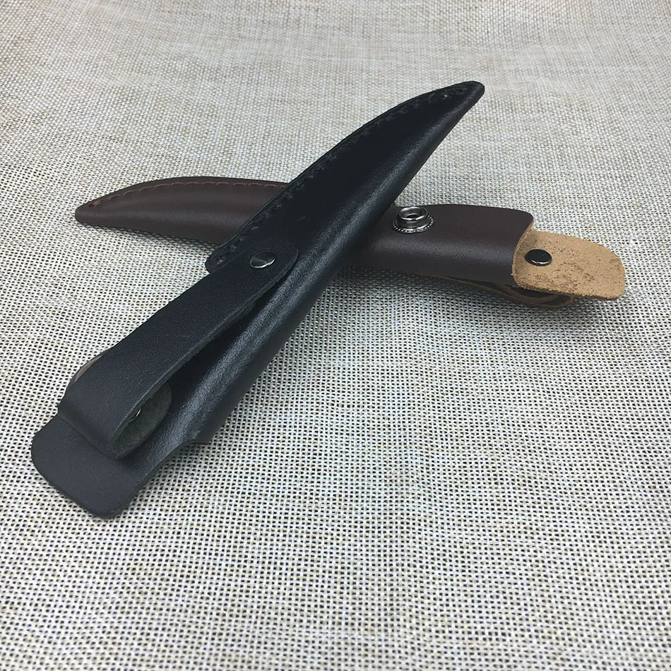 1 шт. фиксированные ножны для ножа прямой нож кожаная сумка-футляр чехол с ремнем |