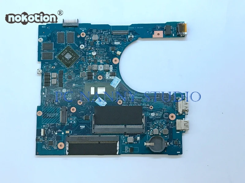 PCNANNY AAL15 F1J0W LA-D071P для 5559 системная материнская плата ноутбука Intel i7-6500U и видеокарта