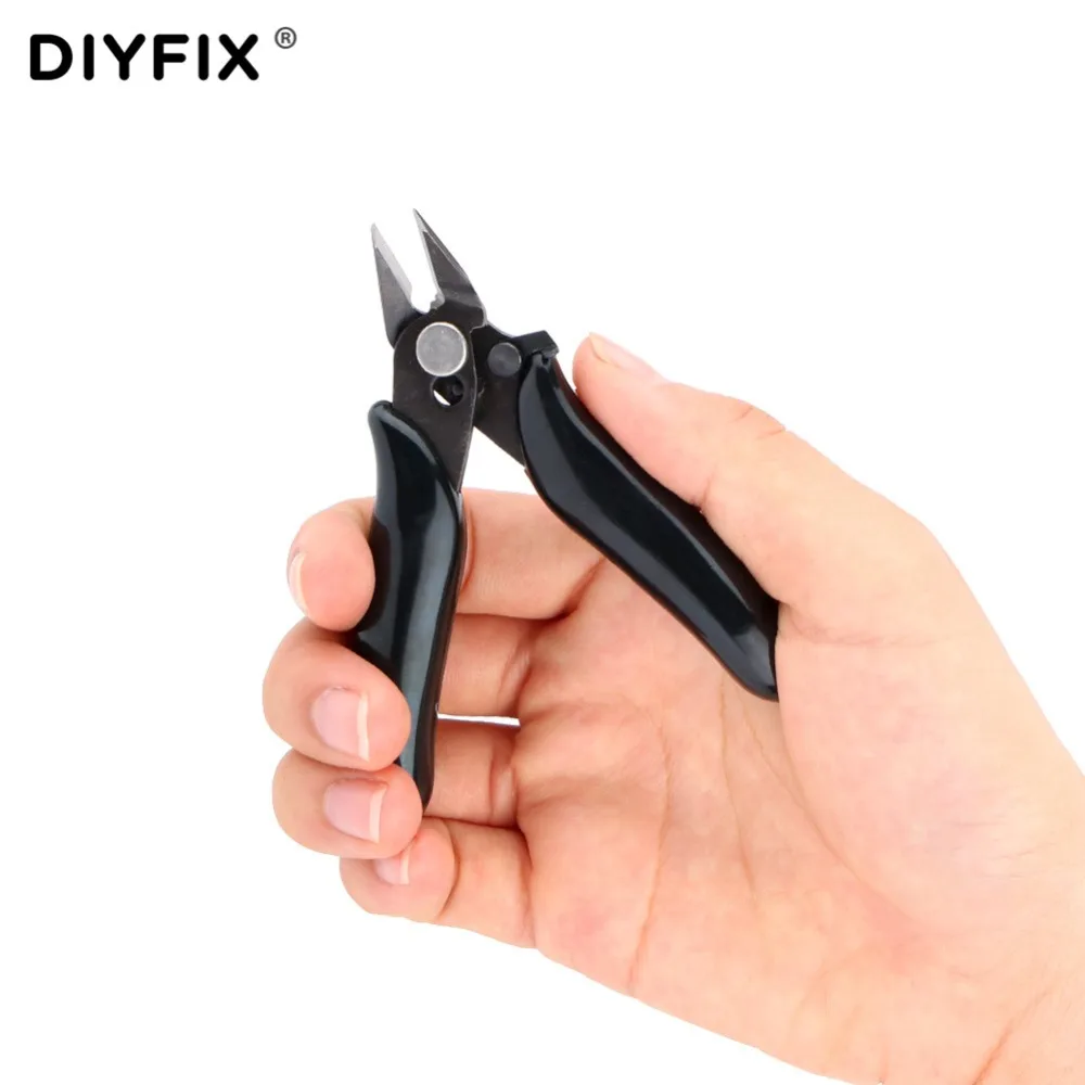 DIYFIX миниатюрные режущие плоскогубцы ножницы для проводов и кабелей с защитным