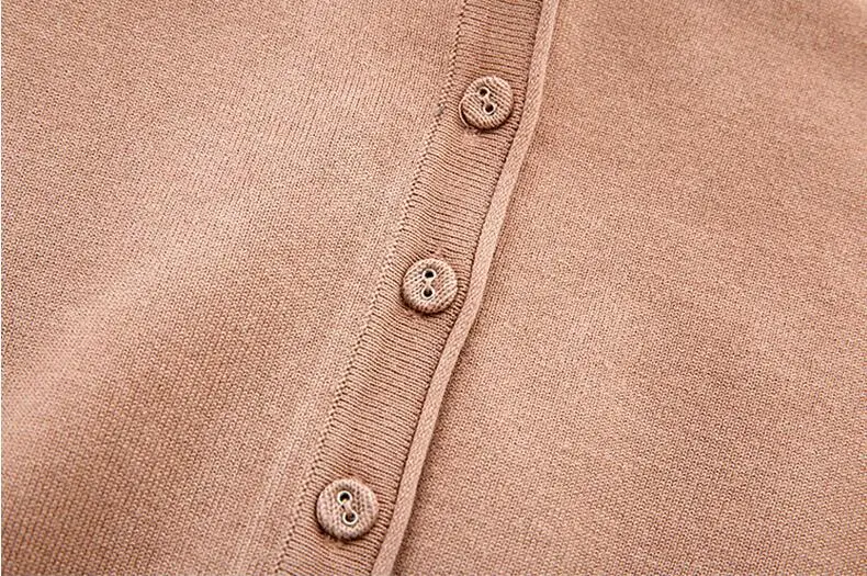 Spring Cardigan Women Korean V Neck Knitted Feminino Ladies Long Sleeve Loose Buttons Thin Coat Plus Size |