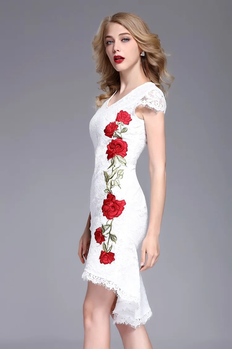 Летнее платье 2017 женское vestidos Sexy v образным вырезом Платья для женщин узкие