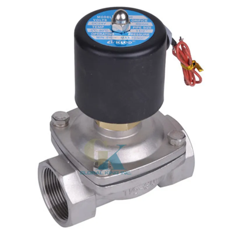 Фото 3/4" BSPP Stainless Steel 304 Normally Closed Electric Solenoid Valve 24V DC Обустройство дома 3/4" BSPP Stainless Steel 304 Normally Closed Electric Solenoid Valve 24V DC Обустройство дома