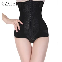 women black shapewear waist cincher corset bustier waist corsage long waist trainer corsets steel boning sexy body shaper corset
