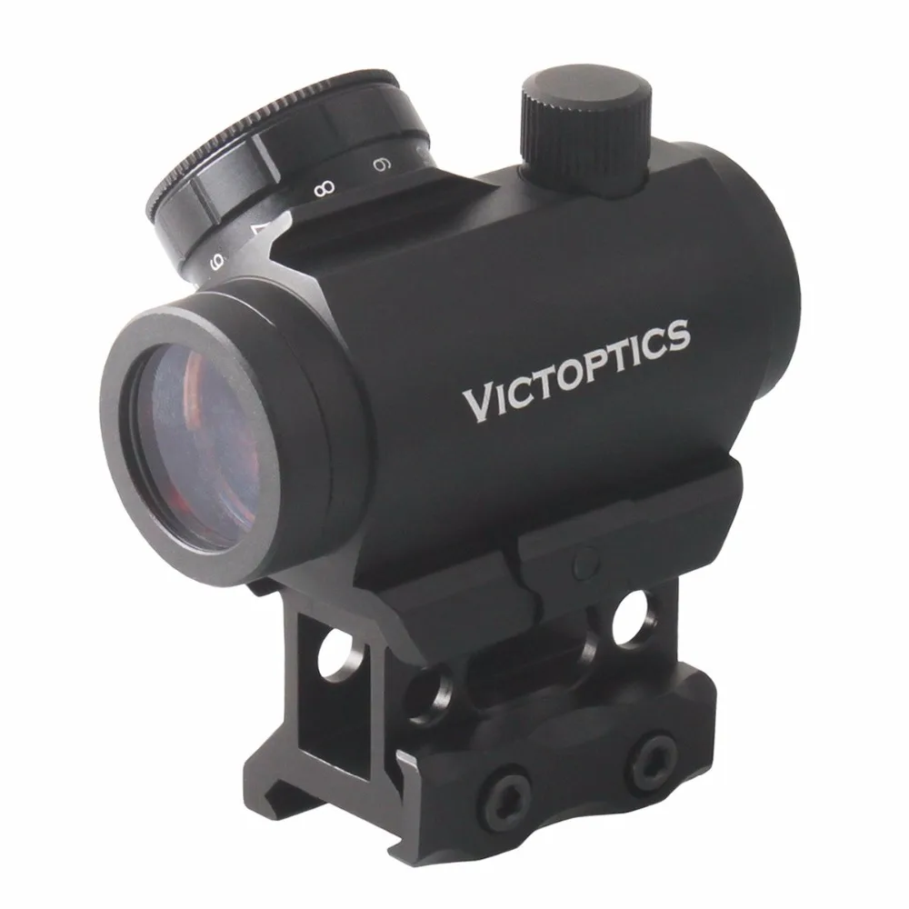 10 шт. Victoptics 1x22 лучшая доступная легкая 11 уровневая 3MOA Прицельная красная точка