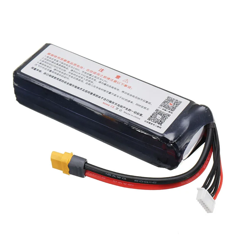 Helios 22 2 V 2600 mAh 6 S 50C XT60 штекер Перезаряжаемые Lipo Батарея для радиоуправляемого