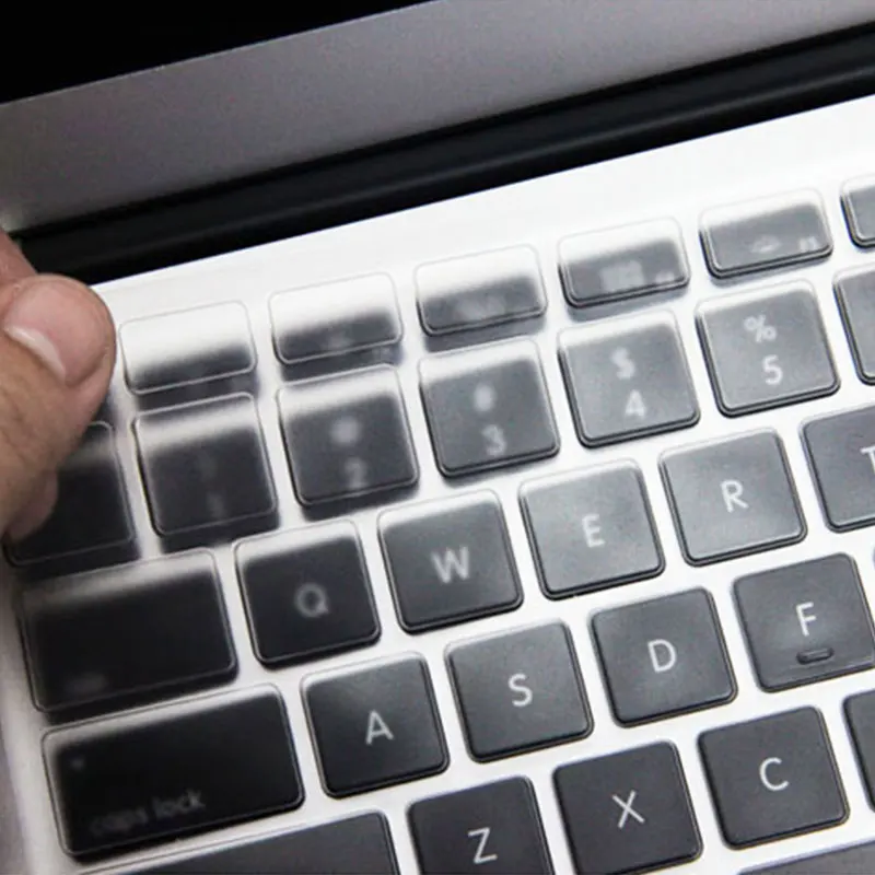 Мягкий и тонкий защитный чехол для клавиатуры из ТПУ с кристаллами US Macbook Air 11 6 13 3