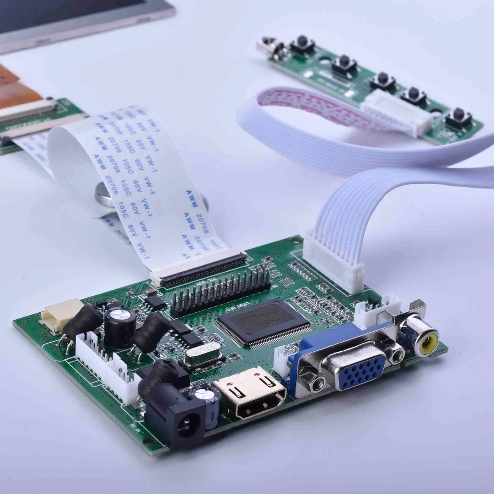 8 дюймовый ЖК-дисплей для автомобиля, плата водителя HD HDMI для Raspberry pie, комплект дисплея 4:3 1024X768