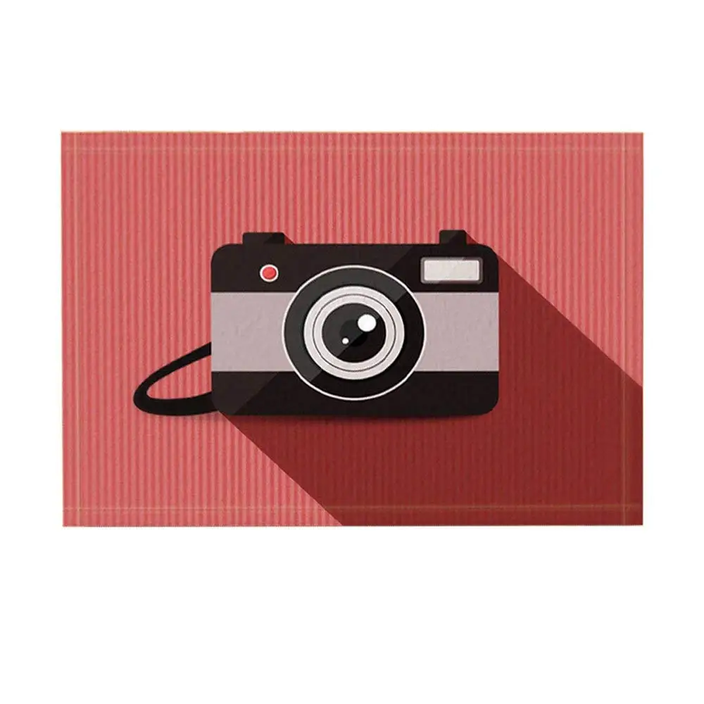 Современные коврики для девочек-подростков Розовый экран плоский