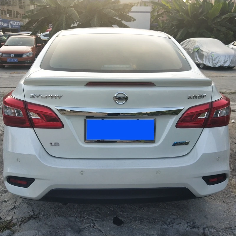 2013 2014 2015 2016 2017 красный стоп-сигнал для nissan sentra pilot lamp спойлер от праймера краска