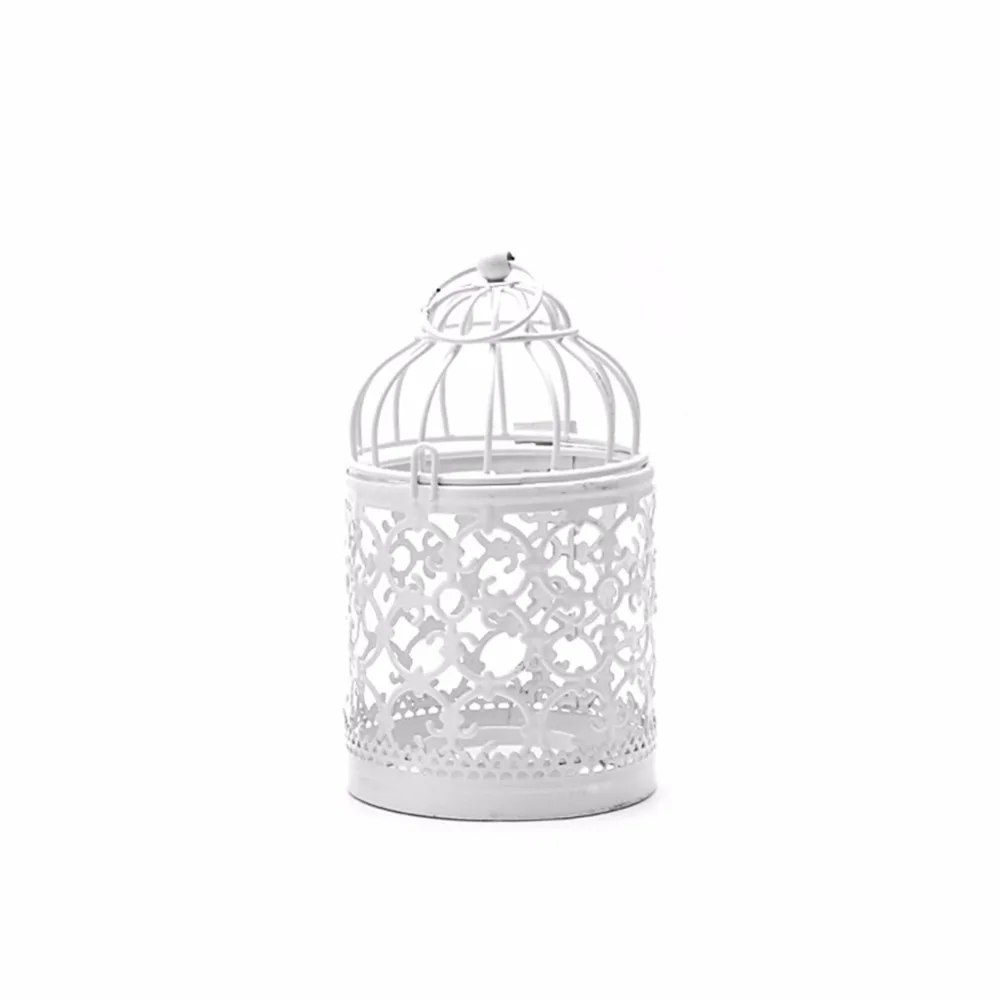 Подсвечники декоративные полые Подсвечники Tealight подвесной фонарь клетка для птиц винтажные подсвечники украшение дома