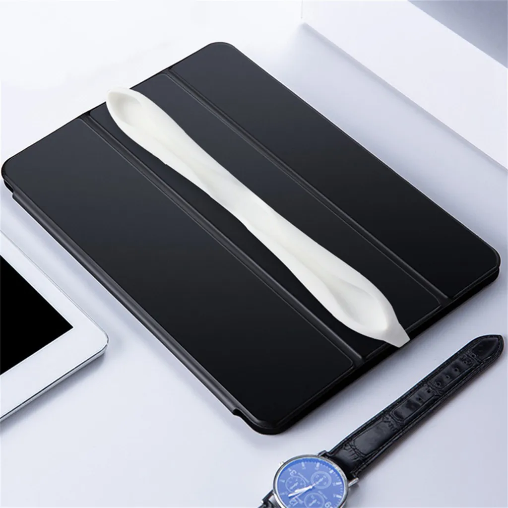 Мягкий силиконовый чехол-карандаш, держатель для Apple Pencil, съемный чехол для iPad, защитный чехол, защита от потери, соединительный трос