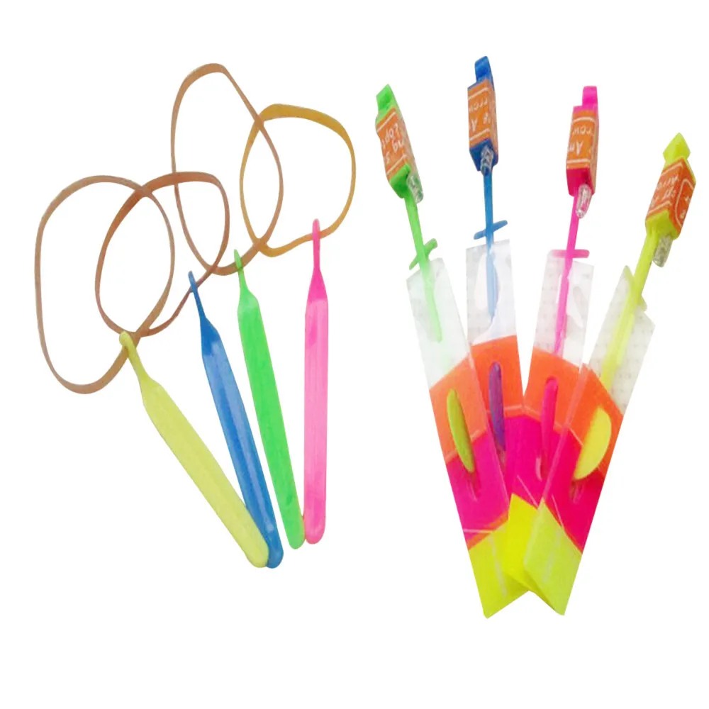 Люминесцентные игрушки 4 шт. светодиодный светильник мигающая Стрекоза свечение