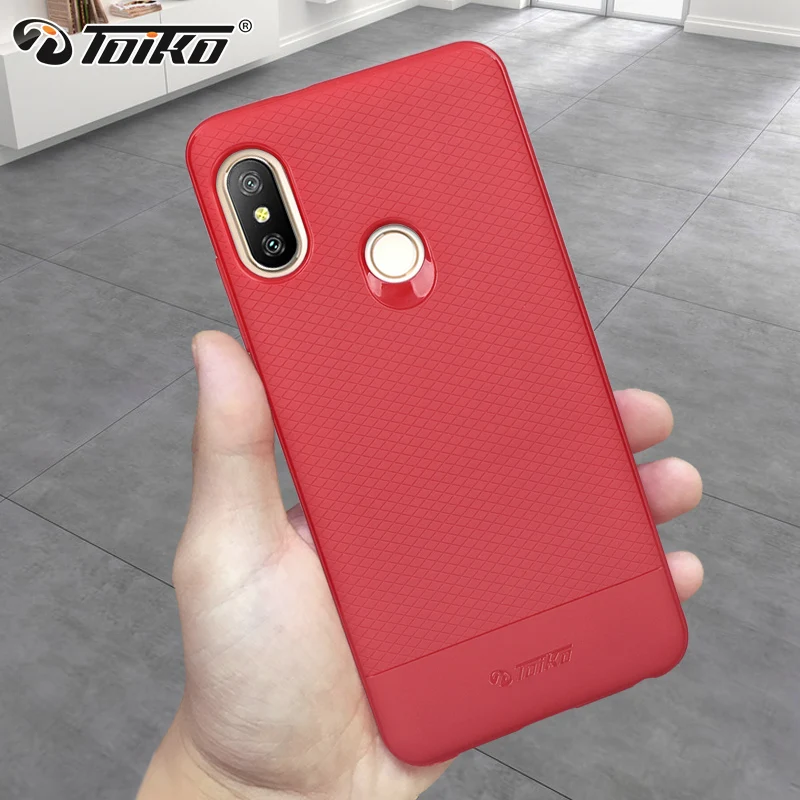 Ударопрочный чехол бампер TOIKO для xiaomi Mi 8 мягкие чехлы из ТПУ с геометрическим