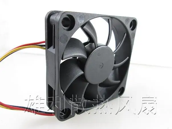 . FD126015LB 60*60*15 12V 0.14A 3-проводной бесшумный вентилятор питания