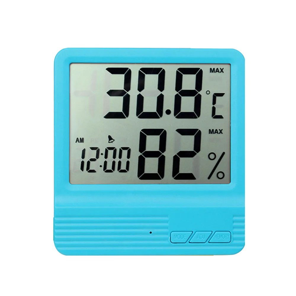 -50 ~ +70 AubigDigital LCD Electronic Temperature Humidity Meter Hygrometer Weather Station Thermometer Dsiplay with Alarm Clock |