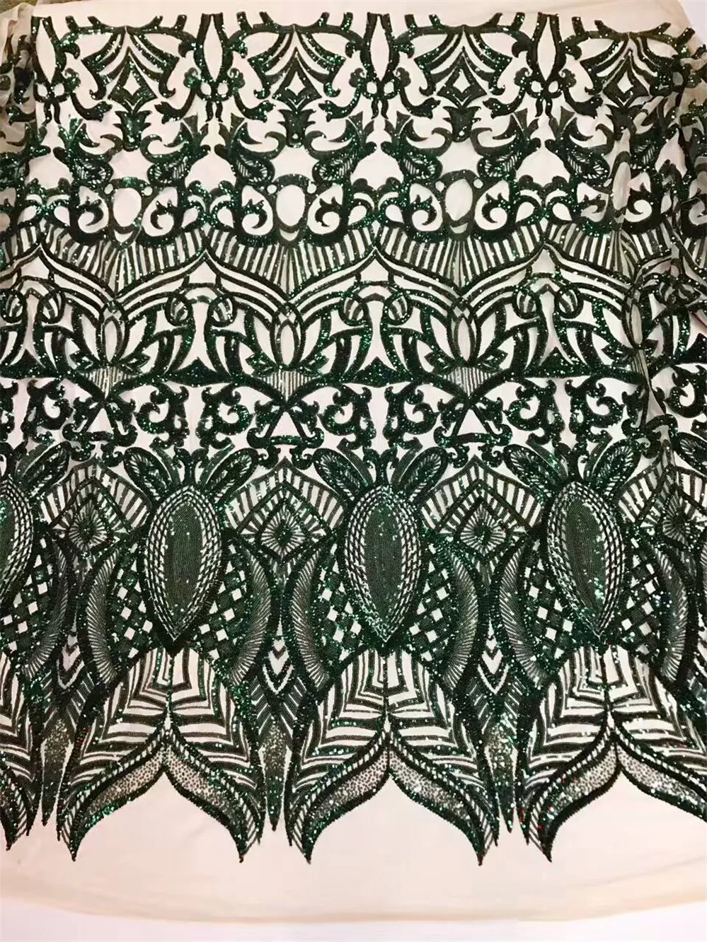 Новый дизайн французская кружевная ткань с блестками африканская 5 ярдов/партия