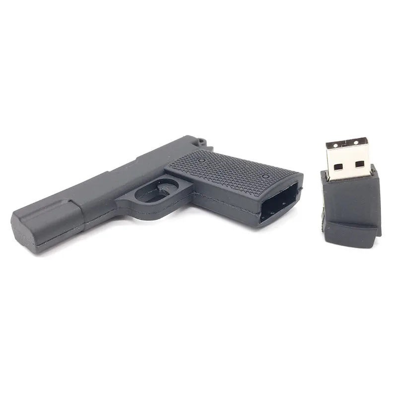 Usb флеш-накопитель в виде мультяшного пистолета 64 ГБ 32 16 8 4 Гб карта памяти AK47