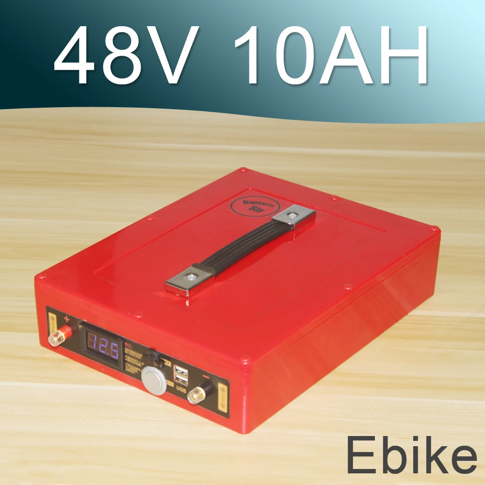 Литий-ионный аккумулятор для электровелосипеда 48 В 1000 Вт 10 Ач литий-ионный с