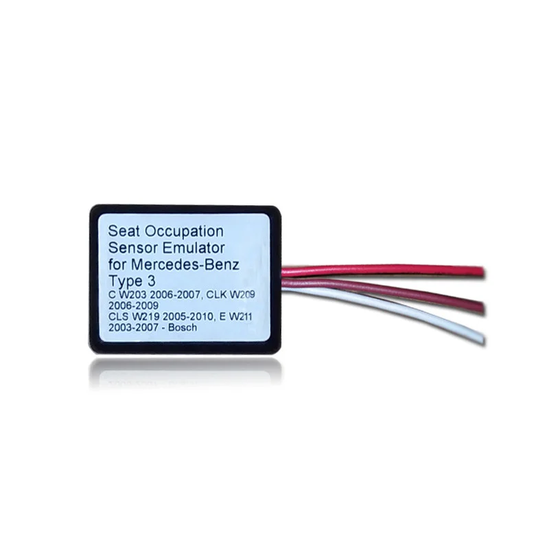 Эмулятор JINOULI MB SRS Тип 3 для Mercedes benz C W203 CLK W209 CLS W219 E W211 эмулятор подушки