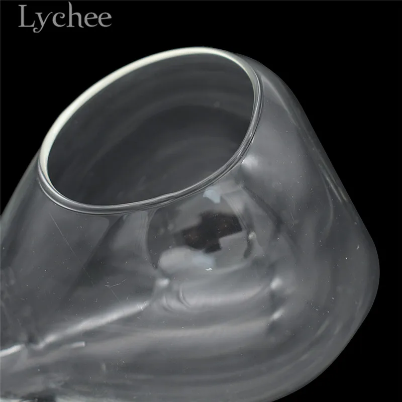 Lychee Angel Дизайн Подсвечник прозрачный стеклянный подсвечник домашний декор для