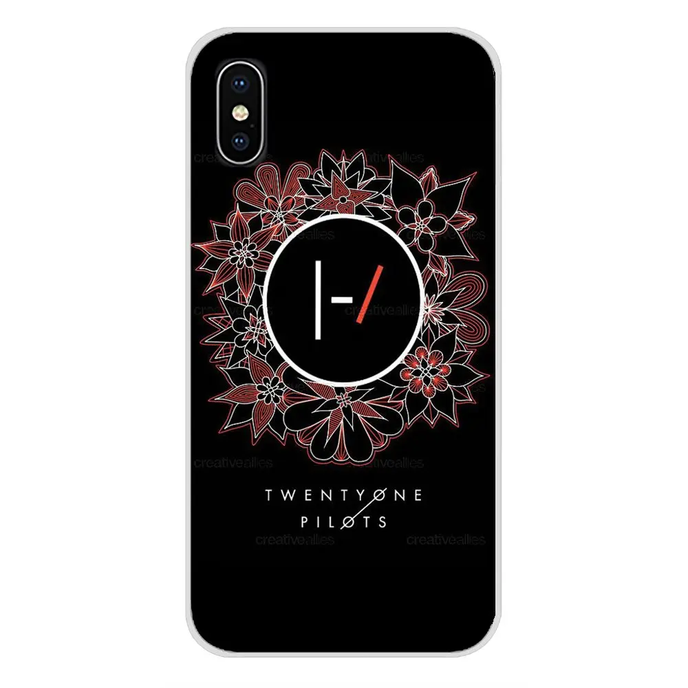 Аксессуары Twenty One Pilots чехлы для телефонов Apple iPhone X XR XS MAX 4 4S 5 5S 5C SE 6 6S 7 8 Plus ipod touch |